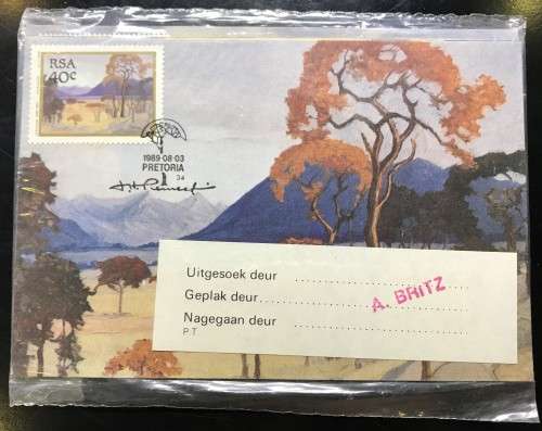 1989 PRETORIA - POSTCARD SET OF 4 -SEALED UNTIL OPENED TO TAKE PICTURES - LIKE NEW - BID PER CARD x4