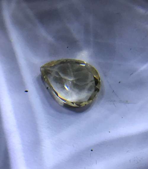 RARE 1.730cts GOLDEN BERYL - PEAR CUT - PERFECT CUT & SHINE - VERY HIGH DETAIL - HIGH VALUE STONE