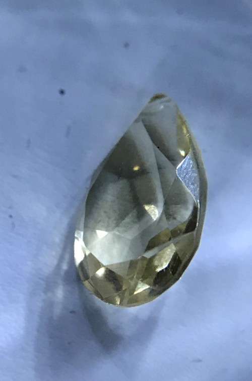 RARE 1.730cts GOLDEN BERYL - PEAR CUT - PERFECT CUT & SHINE - VERY HIGH DETAIL - HIGH VALUE STONE