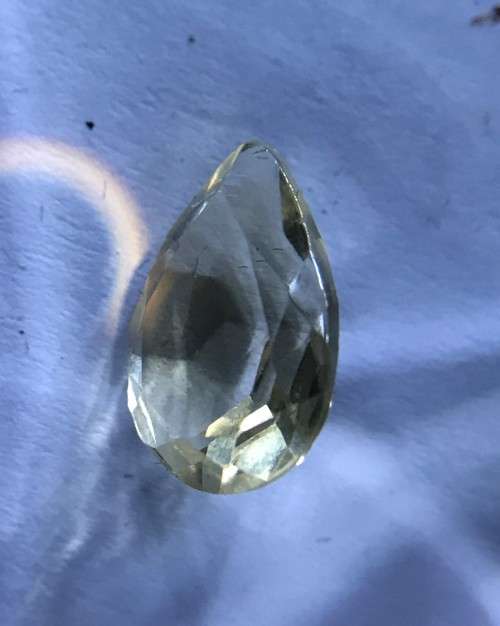 RARE 1.730cts GOLDEN BERYL - PEAR CUT - PERFECT CUT & SHINE - VERY HIGH DETAIL - HIGH VALUE STONE