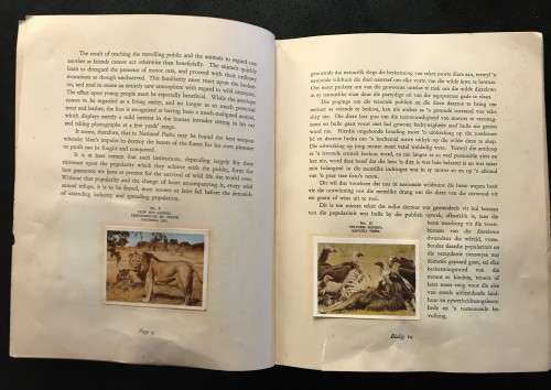 1940 VINTAGE BOOK - OUR SOUTH AFRICA NATIONAL PARKS -BY COL.STEVENSON HAMILTON (KRUGERPARK) TOP COND