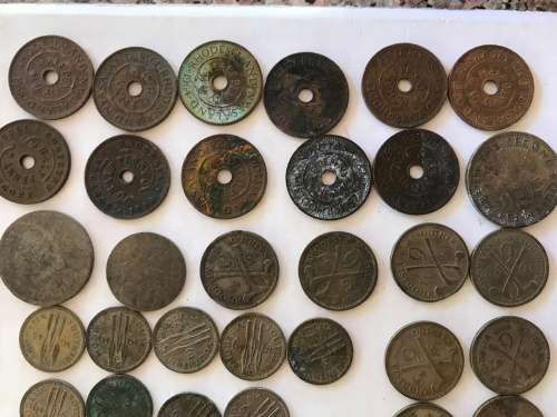 BULK 372gr SOUTHERN RHODESIA & RHOD NYASALAND COINS MIXED METALS & DATES *UNC/AU/USED* 1 BID for all