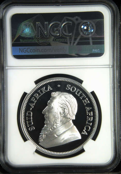 2018 SA KRUGERRAND SILVER 1oz FINE PURE 999 SILVER - PF69 NGC