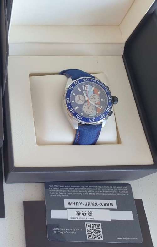 Special for RYNO - TAG HEUER FORMULA 1 CHRONOGRAPH ** GULF RACING - SPECIAL EDITION**CAZ101N