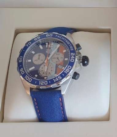 Special for RYNO - TAG HEUER FORMULA 1 CHRONOGRAPH ** GULF RACING - SPECIAL EDITION**CAZ101N