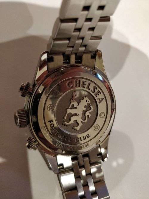 ROTARY CHRONOGRAPH **CEHLSEA FC ** SPECIAL EDITION (PREWORN) MINT SET