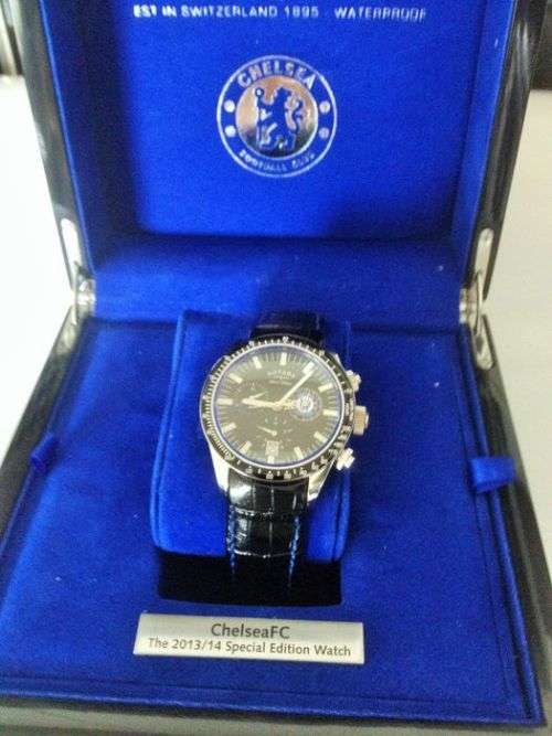 ROTARY CHRONOGRAPH **CEHLSEA FC ** SPECIAL EDITION (PREWORN) MINT SET