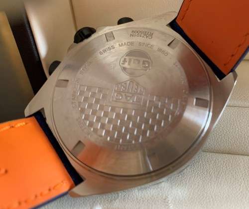 Special for RYNO - TAG HEUER FORMULA 1 CHRONOGRAPH ** GULF RACING - SPECIAL EDITION**CAZ101N