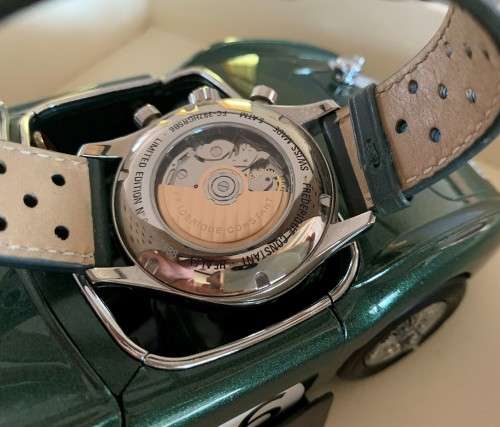 FREDERIQUE CONSTANT HEALY - LIMITED EDITION CHRONOGRAPH AUTOMATIC- FULL SET WITH CAR - BOX & COA's