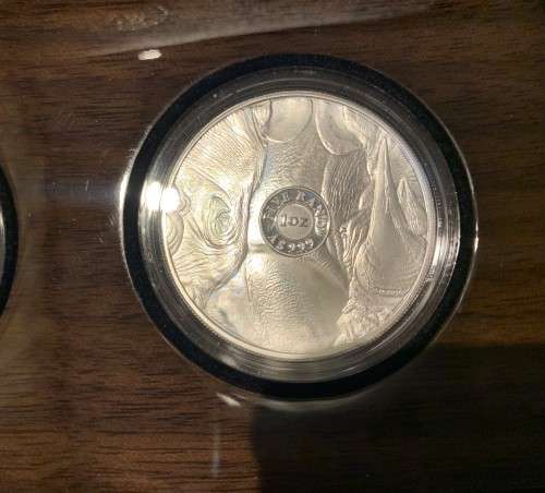 2020 SA KRUGERRAND PRIVY SET *BIG 5 RHINO & *MINT MARK* PRIVY KRUGERRAND*PROOF 1oz FINE 999 SILVERS