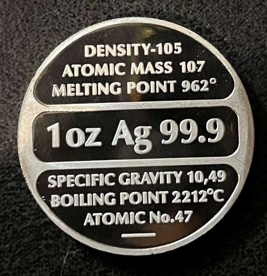 1oz SILVER ROUNDS -PROTECT OUR RHINO- PURE 999.9 SILVER