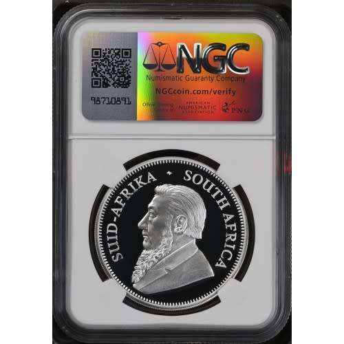 2024 KRUGERRAND PRIVY MINT MARK *JHB*1oz FINE Silver PF70 ULTRA CAMEO - NGC FINEST GRADE