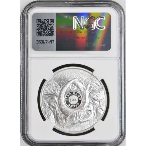 2023 BIG 5 1oz FINE SILVER - BUFFALO PRIVY - PF70UC - NGC GRADE