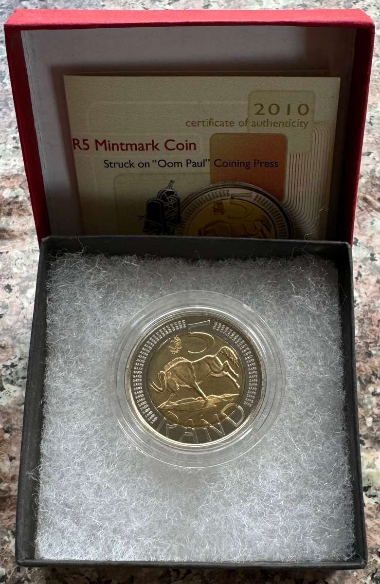 2010 RSA OOM PAUL R5 - IN SAMINT BOX AND CERTIFICATE