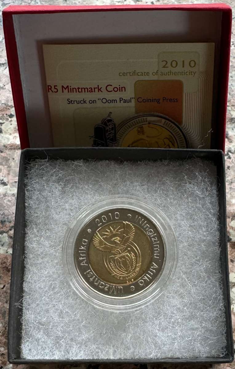 2010 RSA OOM PAUL R5 - IN SAMINT BOX AND CERTIFICATE