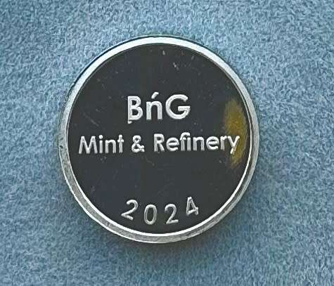 1/10oz 3.11gr SILVER 999.9 FINE - 1 SILVO - BULK TUBE OF 10's - CERTIFICATE INCLUDED