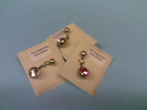 BELLY RINGS DIAMONDS & GEMS SURGICAL STEEL CRAZY R1 SRART!!