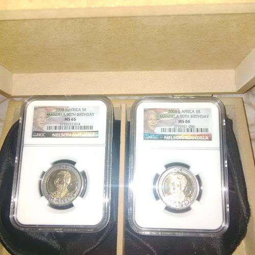 2008 MANDELA 90TH BDAY stunning box set!! New Limited Label!!