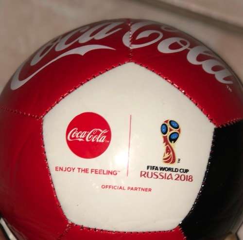 Official Coca-cola RUSSIA world cup mini soccer ball - 2018
