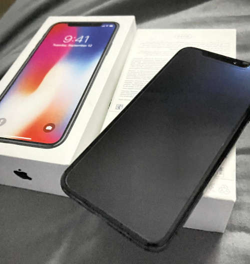 APPLE IPHONE 10 - Excellent Condition- 100% working - **15 free covers