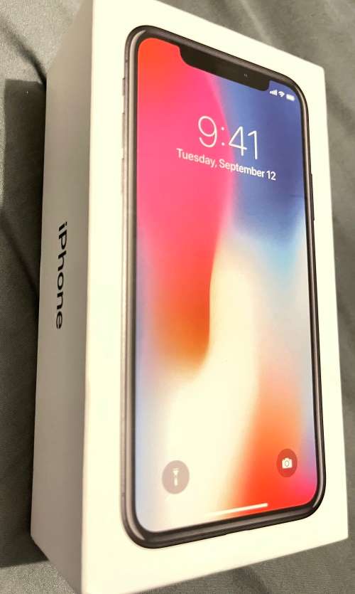 APPLE IPHONE 10 - Excellent Condition- 100% working - **15 free covers