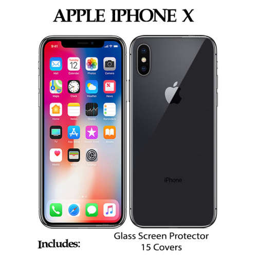 APPLE IPHONE 10 - Excellent Condition- 100% working - **15 free covers