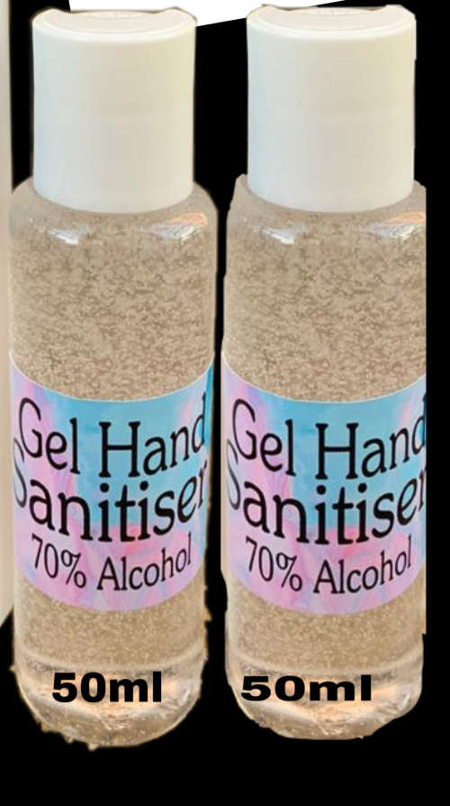 70% Alcohol - Gel Hand sanitizer with tea Tree - 50ml (MSDS available)