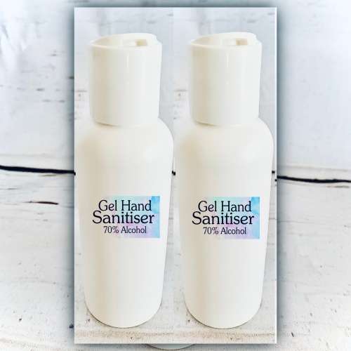 70% Alcohol - Gel Hand sanitizer with tea Tree - 100ml (Comes with MSDS certification)