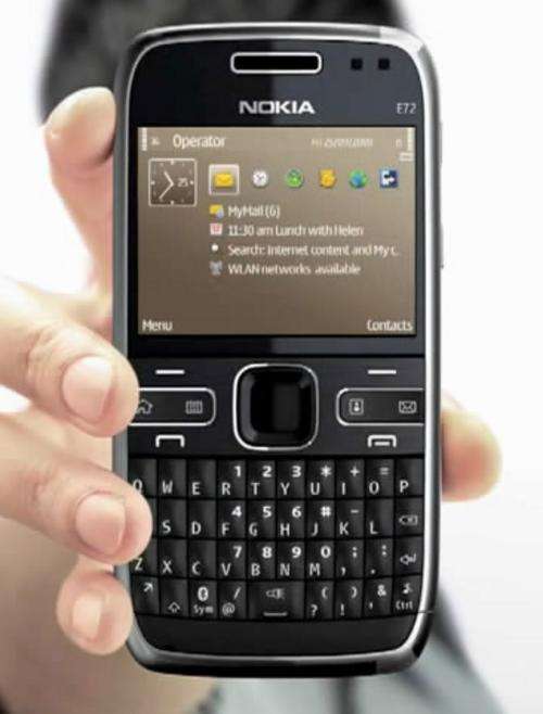 Nokia E72 SIlver