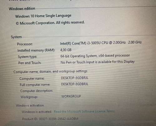 Acer Aspire i3 Laptop