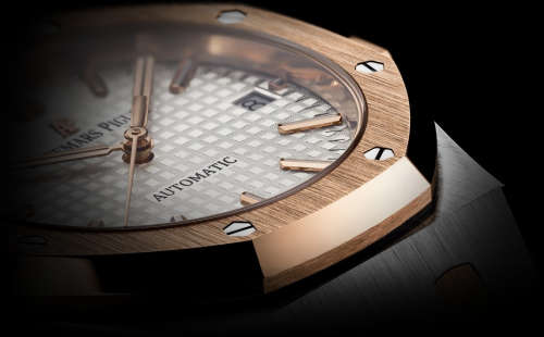 R321500** AUDEMARS PIGUET ROYAL OAK SELFWINDING + BRAND NEW 2013 PURCHASED 15450SR.OO.1256SR.01
