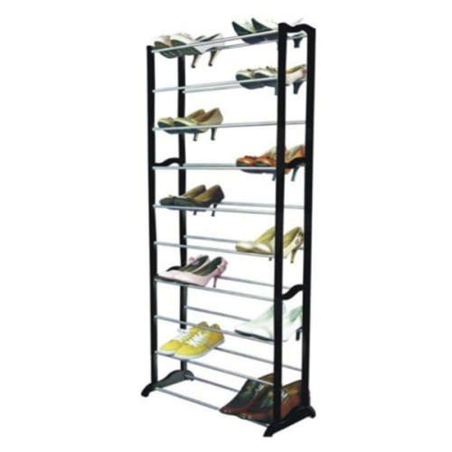 Black Flame Shoe Rack 10 Tier