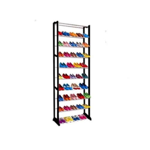 Black Flame Shoe Rack 10 Tier