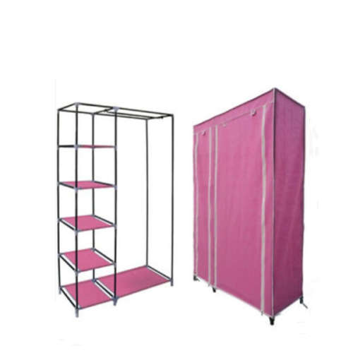 Storage Wardrobe 68110-Brown,Blue,Red,Pink,Green And yellow