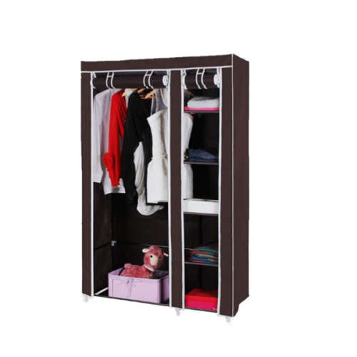 Storage Wardrobe 68110-Brown,Blue,Red,Pink,Green And yellow