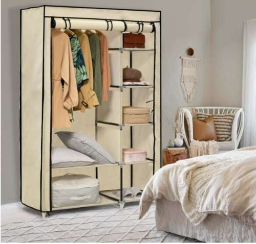 Storage Wardrobe 68110-Brown,Blue,Red,Pink,Green And yellow
