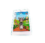 Touch Talking Cat Learning Table blue and pink