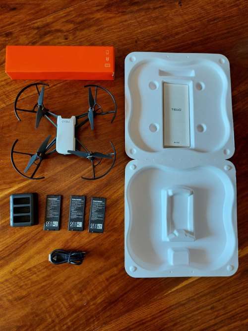 DJI Tello drone with Extras
