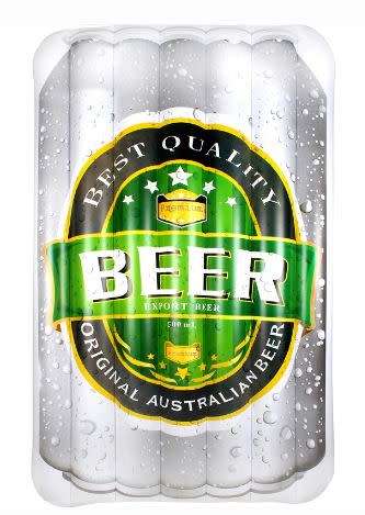 Beer Can Inflatable Pool Float