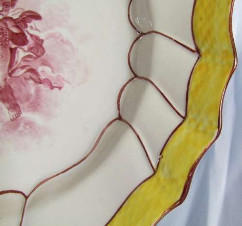 MEISSEN?? CHERUBS decorative Plate=Meissen??=Angels=CHERUBS.