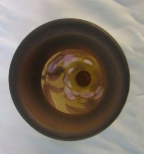 EMILE GALLE "STYLE" FRENCH Cameo ART GLASS VASE=Wisteria=GOOD CONDITION=COLLECTABLE!