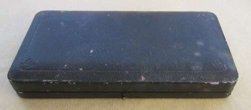 BOXED FORK & SPOON=STERLING SILVER=CHILD SET?=BIRMINGHAM=1910=LEVI & SALAMAN=HOLLANDER BRO'S DURBAN.