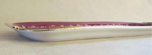 LIMOGES PORCELAIN SANDWICH PLATTER=FRANCE= FRAGONARD=TRAY=STUNNING!!!!
