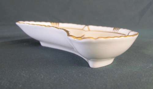 ROYAL CROWN DERBY=PINDISH="Derby Posies"=Half Moon Shape=Stunning!!!