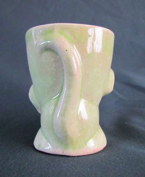 BOILED EGG CUP ROYAL ART POTTERY LONGTON ENGLAND 1950`s PUPPY DOG COMIC CHARACTER!!!