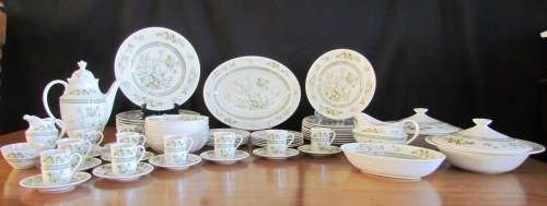 ROYAL DOULTON TONKIN DINNER SERVICE & Coffee Set=10 PLACE Setting=71 PIECES=1974=IMMACULATE!!!!!