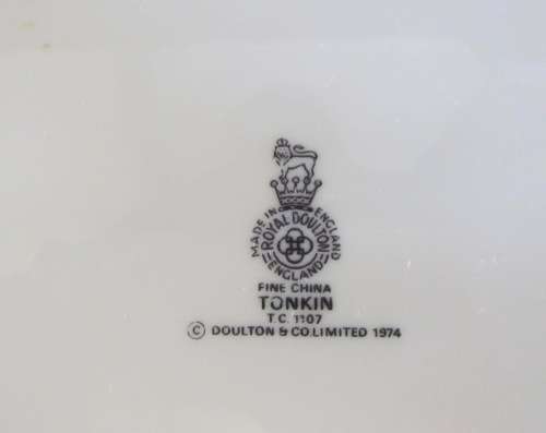 ROYAL DOULTON TONKIN DINNER SERVICE & Coffee Set=10 PLACE Setting=71 PIECES=1974=IMMACULATE!!!!!