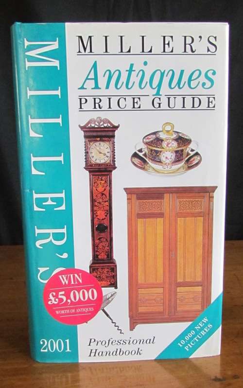 MILLER'S PRICE GUIDE 2001=ANTIQUES=PROFESSIONAL HANDBOOK=800 + Pages=Facts=Photographs=Values ++++++