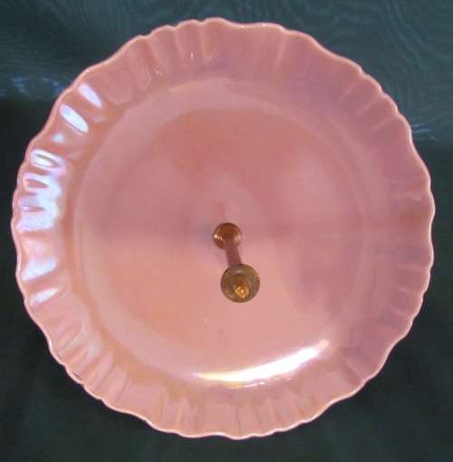 OLD FOLEY 4-TIERED PINK CAKE STAND=JAMES KENT=LONGTON=STAFFORDSHIRE=Made in England=5413