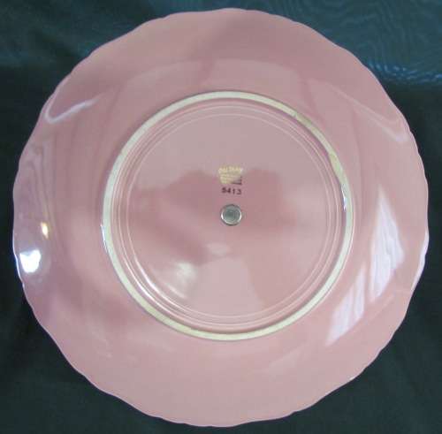 OLD FOLEY 4-TIERED PINK CAKE STAND=JAMES KENT=LONGTON=STAFFORDSHIRE=Made in England=5413